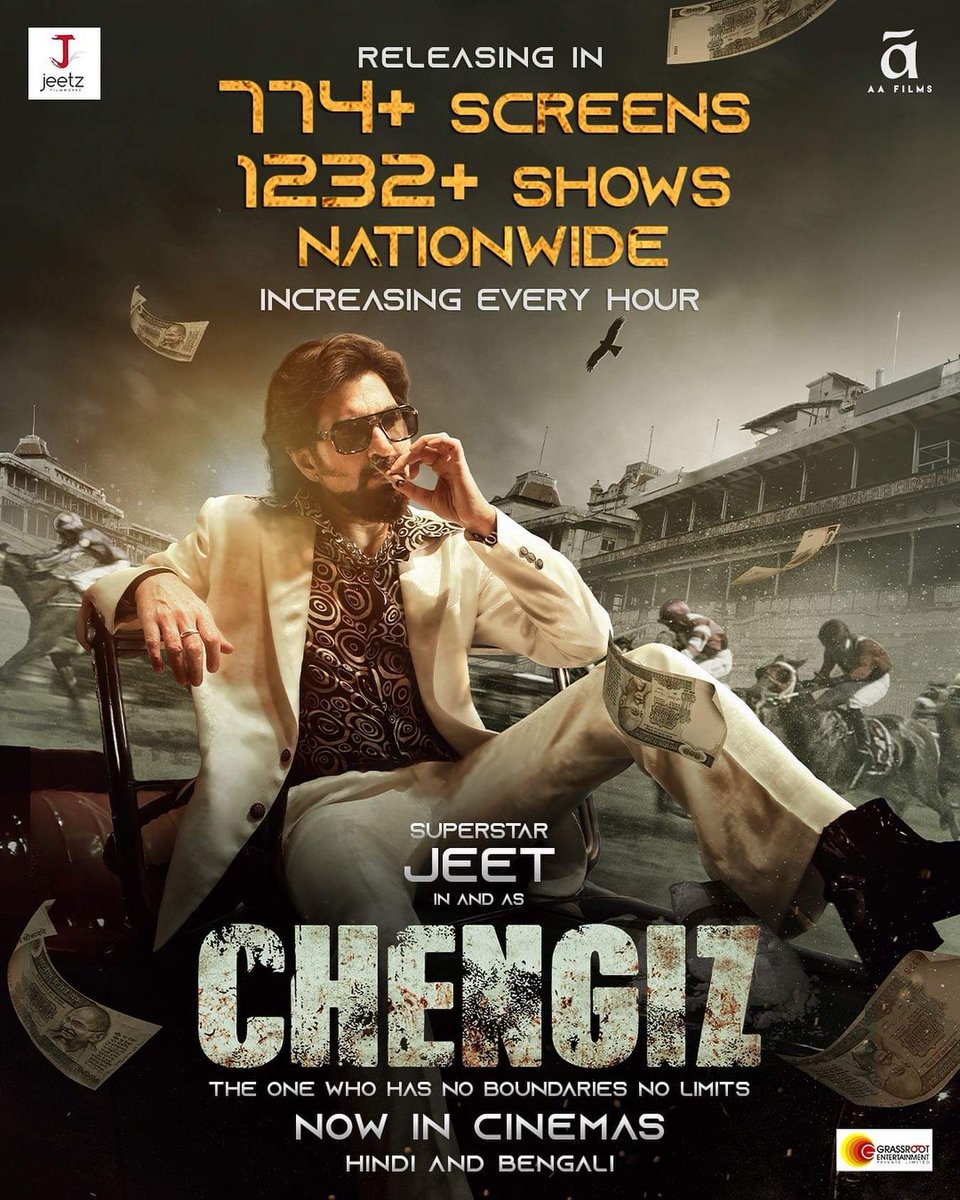 TherealParthaD's tweet photo. Go to your nearest theater &amp; watch #Chengiz .. Bengali cinema is on fire 🔥 
#EidUlFitr #EidMubarak #Chengiz #ChengizEraBegins #movies https://t.co/tOmxMb3yOM