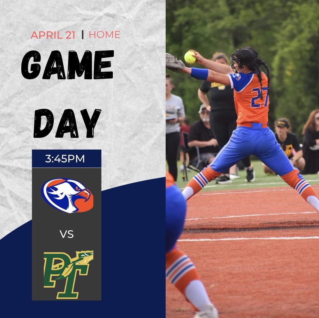 HawksSOFTBALL22's tweet photo. 🚨ITS GAME DAY🚨
Today we play the Penn Trafford warriors in a section matchup on top of the hill! Come support your hawks!! #Rollhawks #AllInForOneMoreWin #PackTheHill 💙🧡💙🧡 https://t.co/7ytPD2Illm