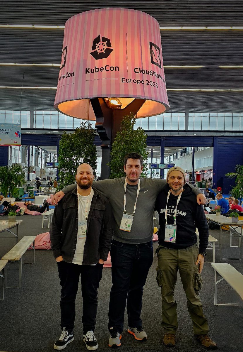 Great memories from this <a href="/KubeCon_/">Kubecon_</a> in Amsterdam. Had a lot of fun with you all and hope to see you next year in Paris