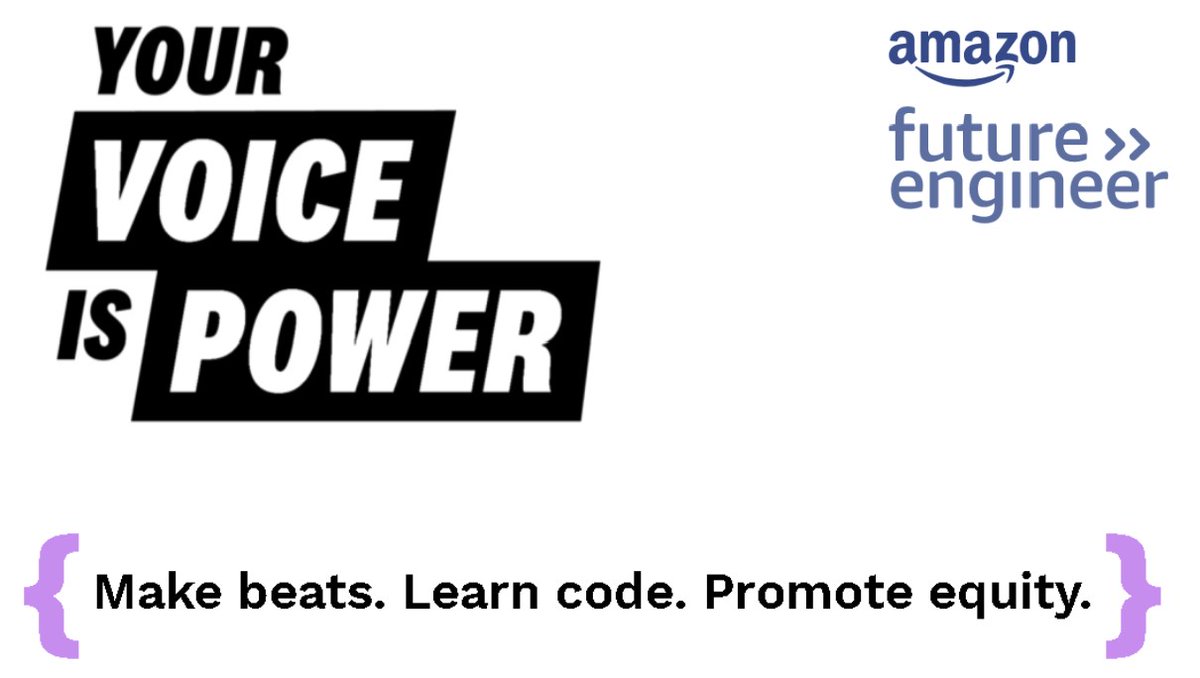 Rhodri Smith (@techwithrhodri) on Twitter photo Judging the 'Your Voice is Power' competition for <a href="/amazon/">Amazon</a> future engineer was inspiring.
A great competition which explores new ways of combining #music, computer science, and entrepreneurship.
<a href="/YELLOWORG/">YELLOW</a> <a href="/GeorgiaTech/">Georgia Tech</a> <a href="/CompAtSch/">Computing at School</a> <a href="/bcs/">BCS, The Chartered Institute for IT</a> <a href="/EarSketch/">EarSketch</a> #AmazonFutureEngineer #edutwitter Judging the 'Your Voice is Power' competition for <a href="/amazon/">Amazon</a> future engineer was inspiring.
A great competition which explores new ways of combining #music, computer science, and entrepreneurship.
<a href="/YELLOWORG/">YELLOW</a> <a href="/GeorgiaTech/">Georgia Tech</a> <a href="/CompAtSch/">Computing at School</a> <a href="/bcs/">BCS, The Chartered Institute for IT</a> <a href="/EarSketch/">EarSketch</a> #AmazonFutureEngineer #edutwitter