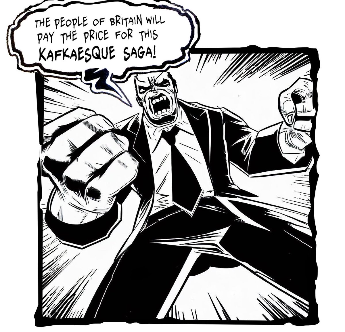 christhebarker's tweet image. I knew it would look good in supervillain threat…
#Raab #Kafkaesque