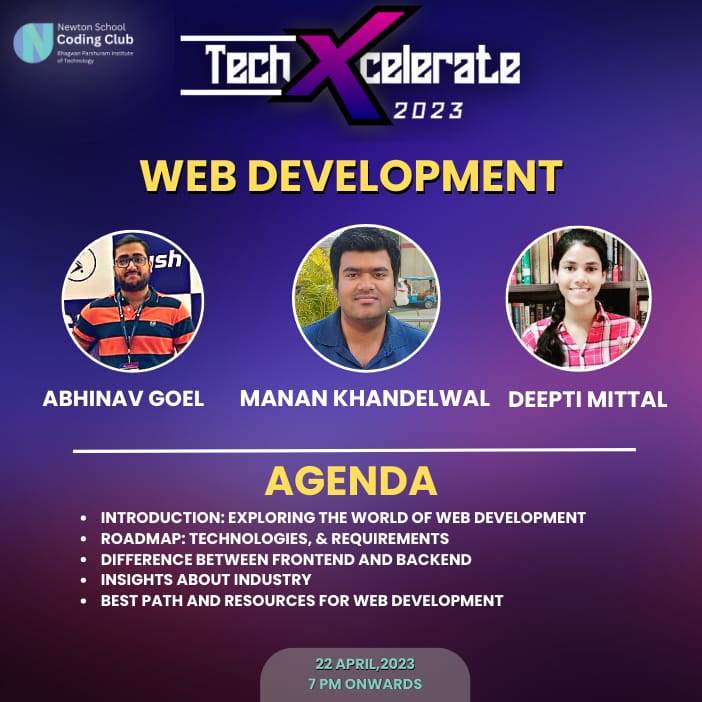 namespaceworld's tweet image. Great web design without functionality is like sports car with no engine.🪄

We did our part by having expert speakers with us,now it&apos;s your turn to play your role and grasp the valuable tips and tricks.😌

#Webdevelopment #technology  #TechXcelerate #nsccbpit