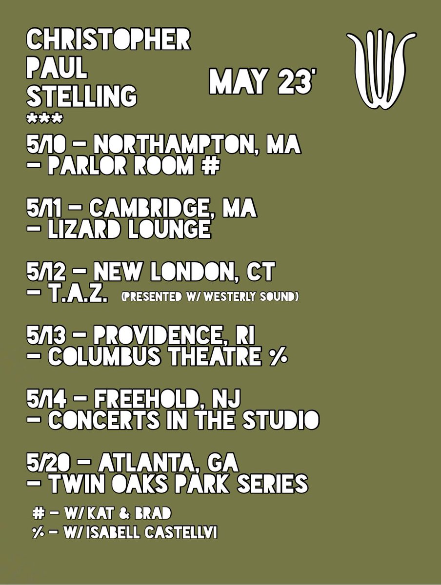 May shows!