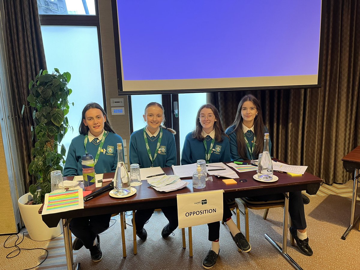 Best of luck to our @ConcernDebates team who contest the national semifinals tonight in Dublin. Congratulations on your achievements so far. 👏🥳