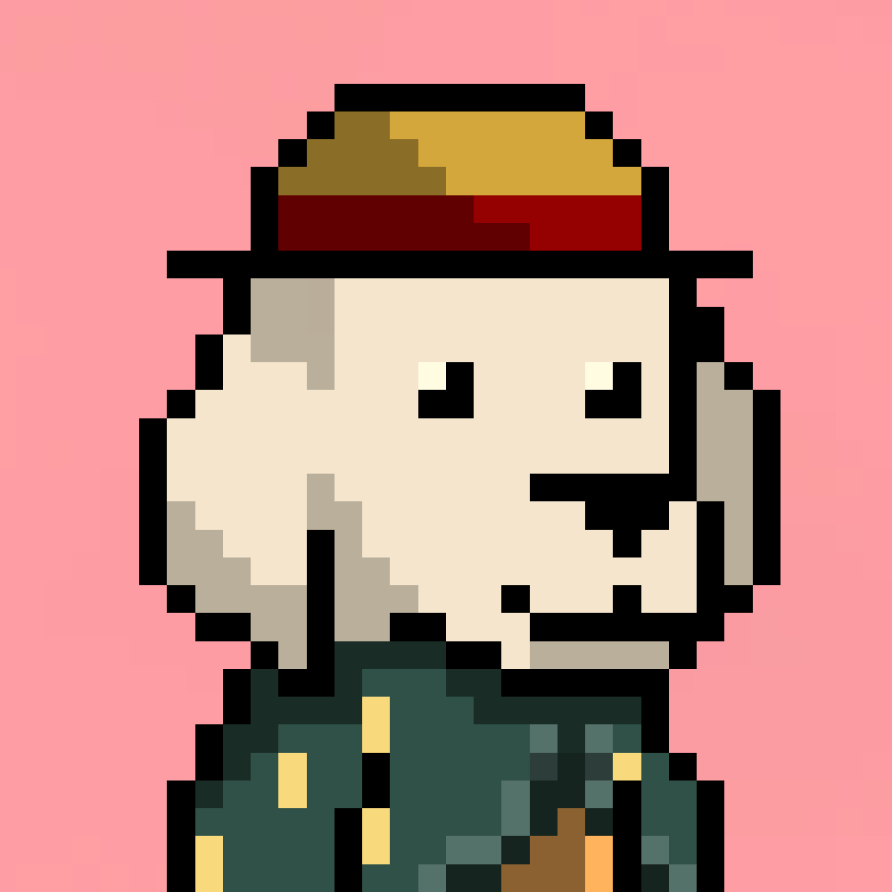 Another day another NFT, picked up a <a href="/PyreneesPack/">PyreneesPack.algo</a> pixel pup for the collection what kind of pups do you have?