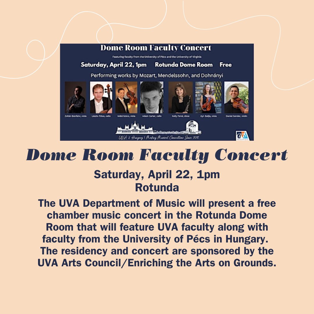 Here are our top picks for This Weekend in Charlottesville (April 21 - April 23)!
Visit this link for more info on these events: docs.google.com/document/d/1HR…