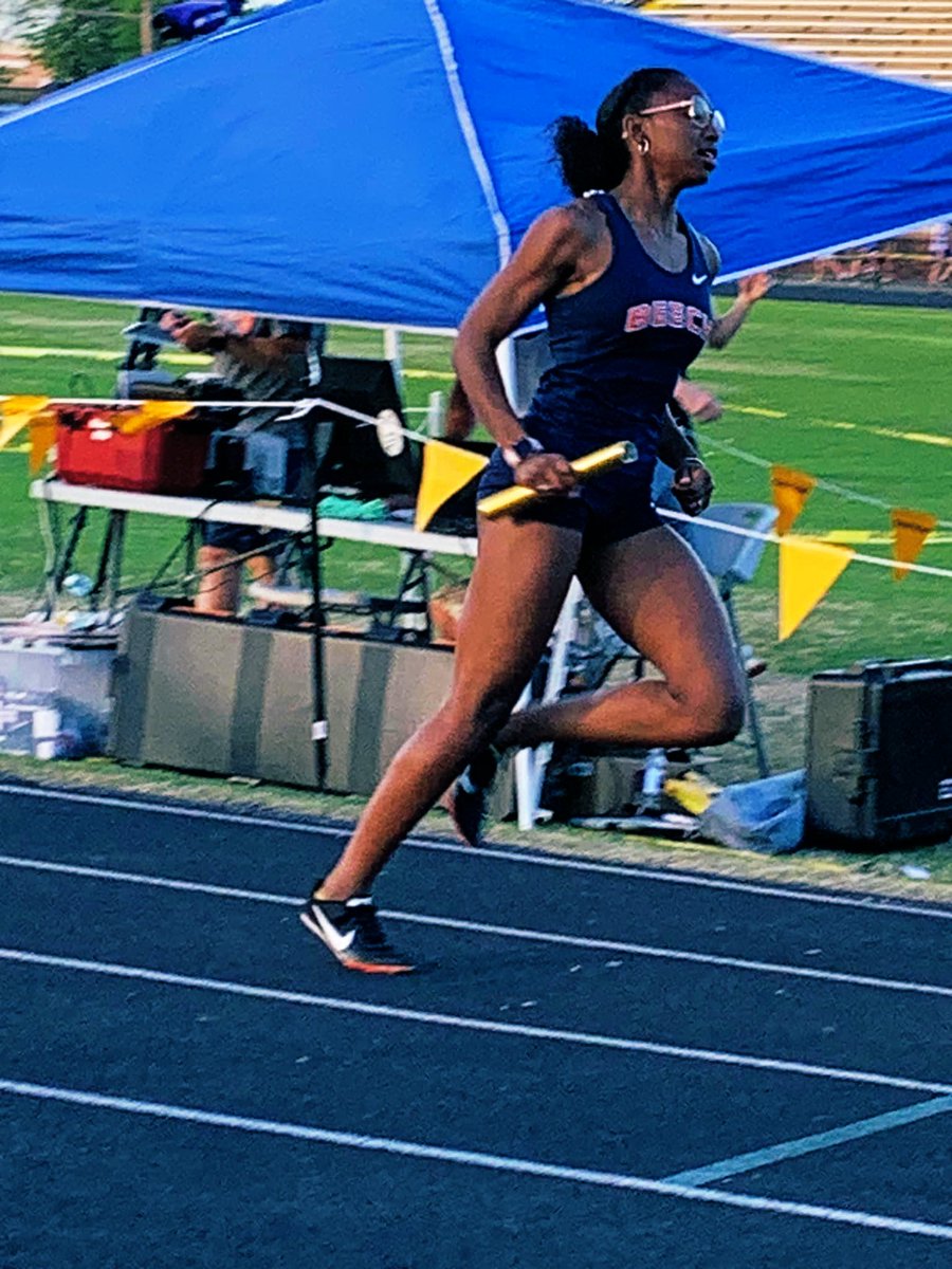 Day 2 was full of highlights! Gold medals were won by Morgan Page (200m and 400m), Garrett Tunks (800m and 1600m), Avia Lane (100m), the 4x400m (Olivia Gould, Jean Thomas, Eliza Everett, and Morgan Page) and the 4x800m (Olivia Gould, Blanca Gomez, Zaely Tilt, and Eliza Everett).