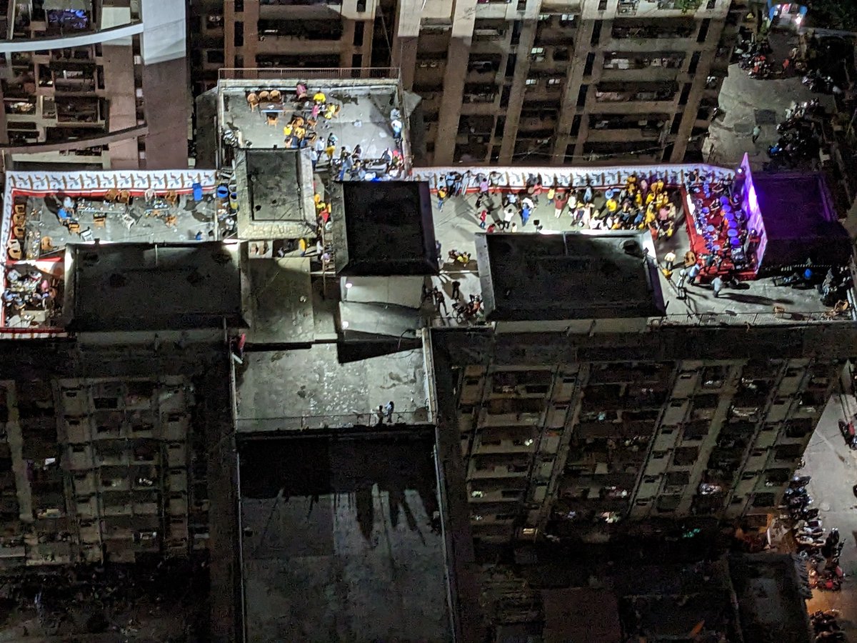 Wybee9's tweet photo. @CPMumbaiPolice @MumbaiPolice please shut down the party in Janata Nagar Tardeo - terrace between Imperial Towers and Imperial Edge. Past 10 pm and VERY VERY LOUD https://t.co/lKYXbre832