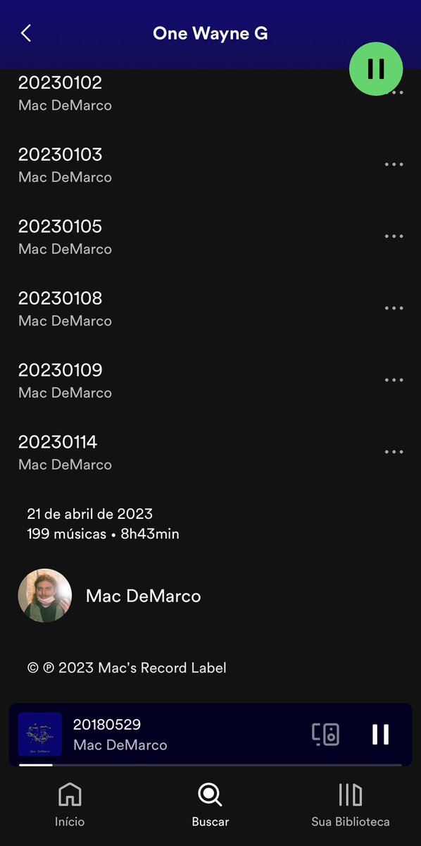 OwnUtopia's tweet photo. VAI OUVIR? O cantor, compositor, multi-instrumentista e produtor musical canadense @MacDeMarco lançou hoje seu novo álbum #OneWayneG; e pasmem, o trabalho conta com 199 faixas e já está disponível em todas as plataformas.
Confira: https://t.co/iY5LRHmswr https://t.co/J1bY5uQ8g1