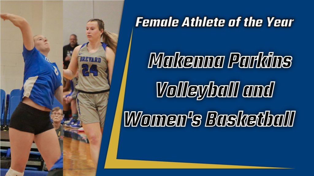 2023 BESPYs: Congrats to <a href="/BrevardCollege/">Brevard College</a> dual-sport athlete Makenna Parkins for winning Female Athlete of the Year at last night's annual BESPYs Athletic Awards Ceremony! #NadoNation #2023BESPYs <a href="/BC_VB/">Brevard College Volleyball</a> <a href="/TornadosWBB/">BCWBB</a>