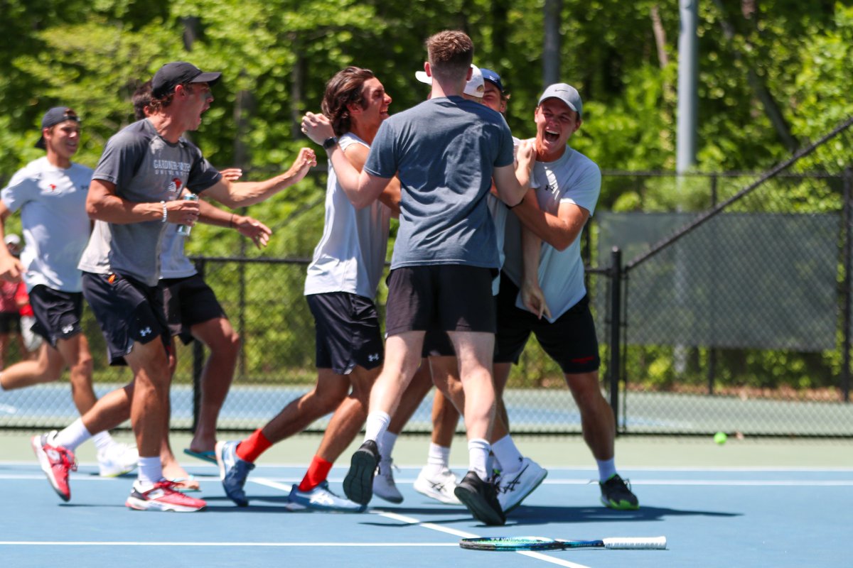 𝗙𝗜𝗡𝗔𝗟𝗦 𝗕𝗢𝗨𝗡𝗗🎾🏆

Top-seeded Gardner-Webb clinches a spot in the 2023 Big South Men's Tennis Championship!