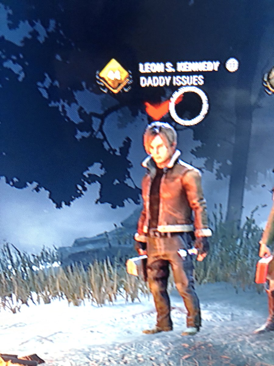 ashryder215's tweet photo. Who said you can’t heal from your daddy issues? #DeadbyDaylight #LeonKennedy #JaneRomero https://t.co/XqKNWZtOgb