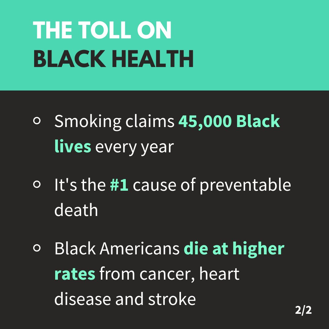 For decades, the tobacco industry has targeted the Black community with menthol cigarettes. It’s been
devastating to Black health. It’s time for the <a href="/US_FDA/">U.S. FDA</a> to finalize the rule eliminating menthol
cigarettes. 

ORS is proud to work with such an important cause. #NoMoreMenthol