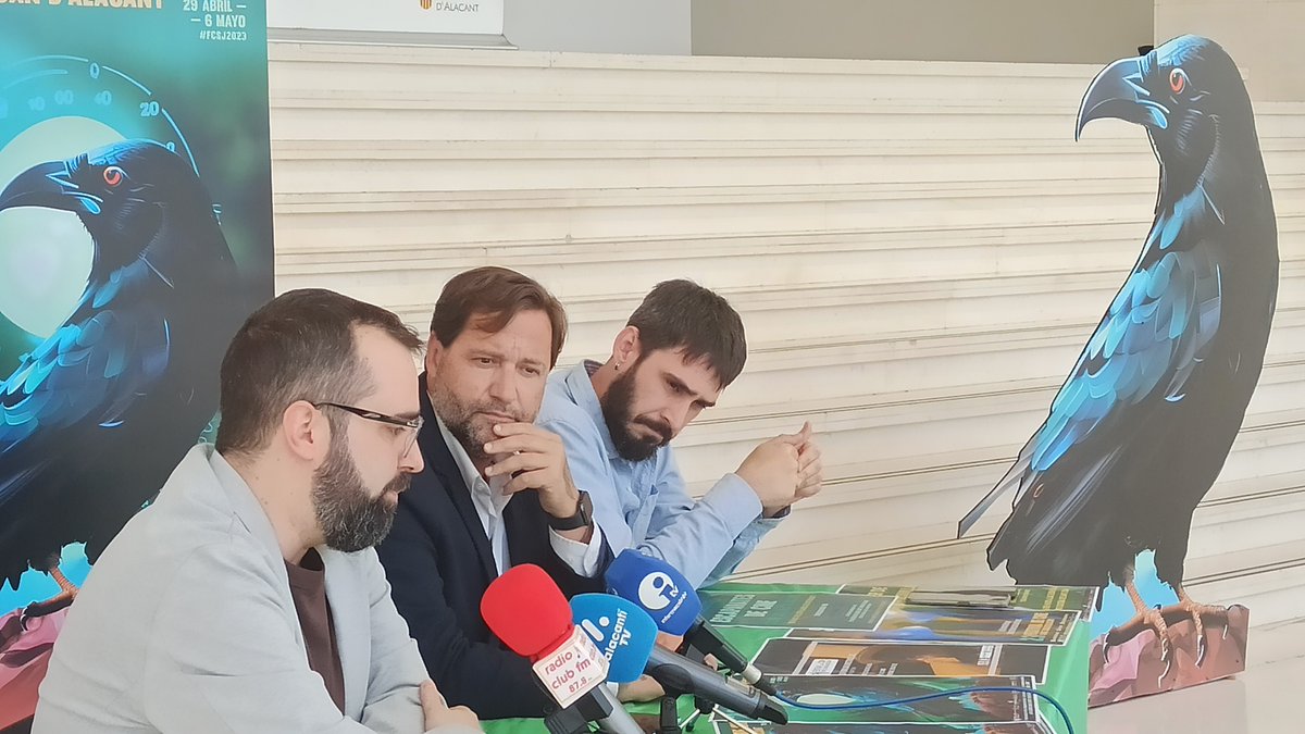 🎬 Presentación del XXIII Festival de Cine de Sant Joan.
Sant Joan reafirma su apuesta por el cortometraje con el XXIII Festival de Cine previsto entre el 29 de abril y el 6 de mayo. 
 santjoandalacant.es/es/cultura/san…… 
#SantJoandAlacant #FCSJ2023 #santjoancultura <a href="/santjoanfest/">Festival de Cine Sant Joan d'Alacant</a>