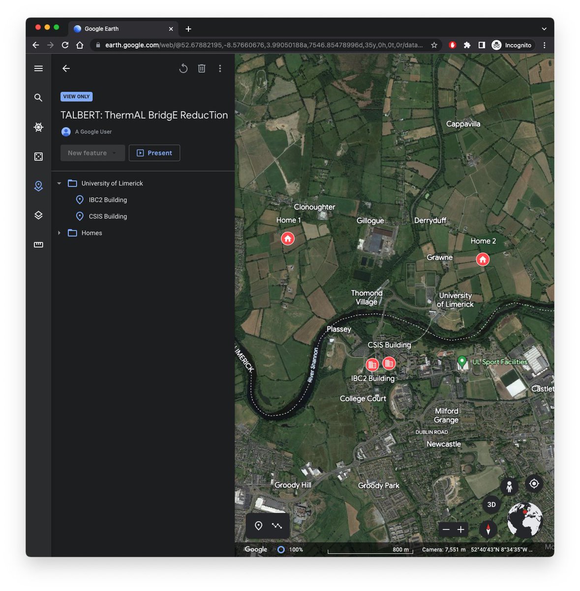 TALBERT_UL's tweet photo. Check out our where we publish all of our data. We have added a custom layer to Google Maps which links all relevant data, including roof area and maximum yearly solar output. We even provide links to raw videos and photos used for calculation purposes. #ULsustainabilitychallenge https://t.co/uiTlYZEGVY