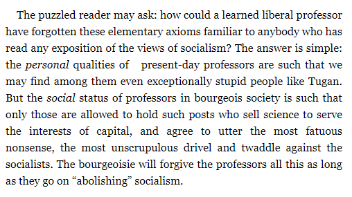 MustBeTheHero's tweet photo. "the personal qualities of  present-day professors are such that we may find among them even exceptionally stupid people like Tugan" https://t.co/gw08M10euw