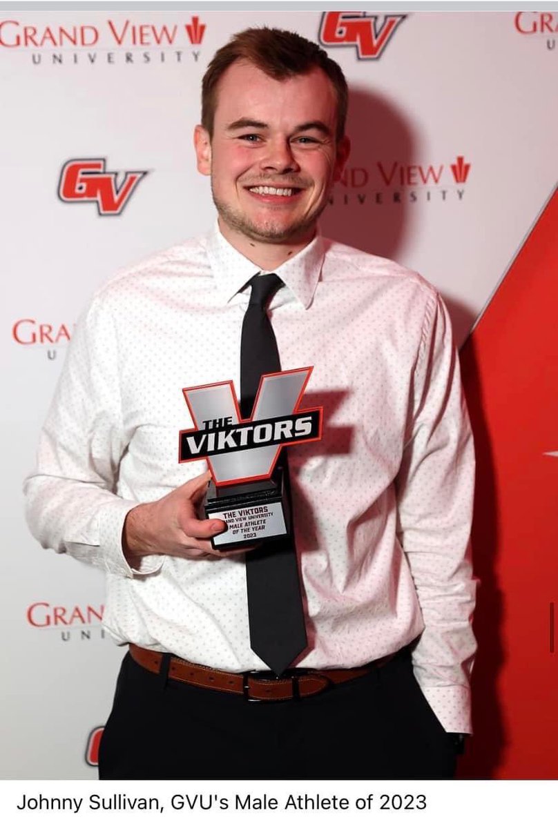GVVikingFB's tweet image. Congratulations to @jwsully02 for winning the @VikingAthletics Athlete of the Year at the 1st Annual Viktor Awards. #3D