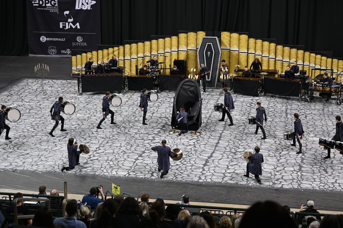 joerust's tweet photo. @westfieldbands Indoor Percussion rocking it out at WGI Semi-Finals this afternoon! #WGI2023 #wgipercussion https://t.co/TrwhQRLl88