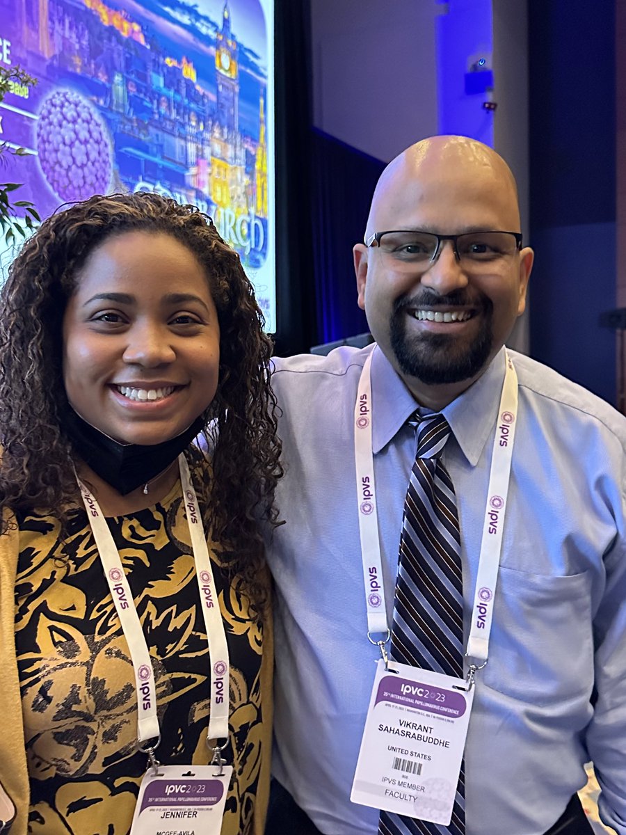 jkmcgee's tweet photo. An added bonus of attending #IPVConference 23 was side convos with my entire @NCIEpiTraining & @NCIprevention mentoring team. Side note, I wrote each into my #CPFP application & I pinch myself weekly!
#IPVC2023 #MentoringCommittee #ApplytoCPFP #Humbled https://t.co/Pi3Q9qiTb1