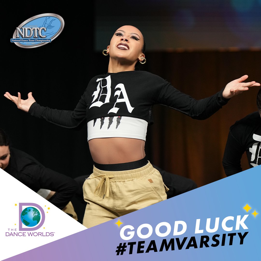 Sending our well wishes to all the teams representing UDA and #TeamVarsity at The Dance Worlds this weekend!🌎 🌍 🌏