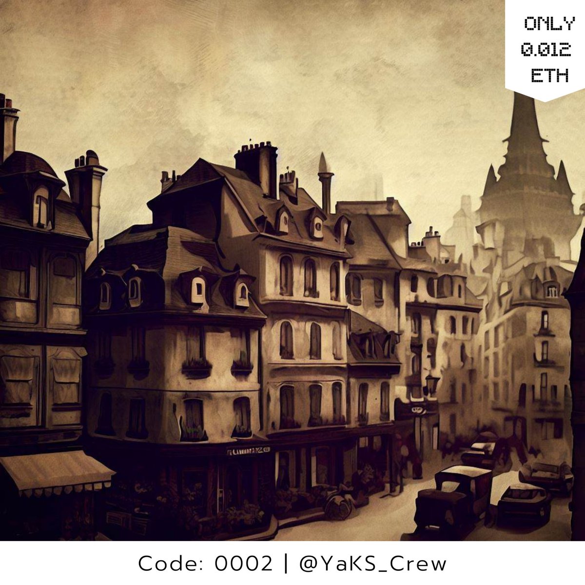 YaKS_Crew's tweet photo. NOW ON SALE!

Code product:
0002
Price: 0.012 eth.

Description:
Cinematic landscape digital art

#YaKSCrew #NFT #NFTs #nftcommunity #nftcreator #nftart #nftcollector #nftartist #nftsales #nftproject #nftpromote #digitalart #cinematiclandscape #comicstyle #landscape https://t.co/Rl0hJ2W1Av