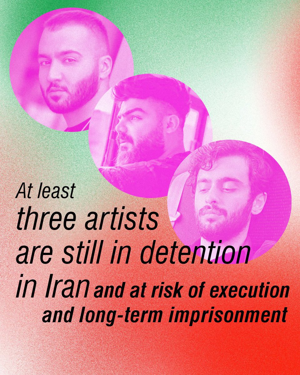 from____Iran's tweet photo. Free them ALL. NOW.
See the 🧵👇🏼
#Iran
#SamanYasin #Toomaj #HosseinMohammadi
#مهسا_امینی
#سامان_یاسین #توماج #حسین_محمدی https://t.co/EoPz0Z65SU