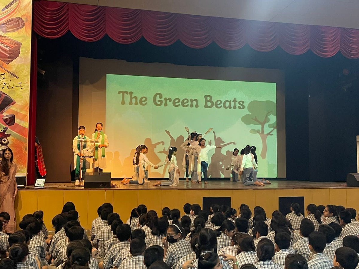 Anmol_Buttan101's tweet photo. “The greatest threat to our planet is the false belief that someone else will save it.” Today we realised the importance of our mother earth through this Assembly https://t.co/d0ztSzIb6W