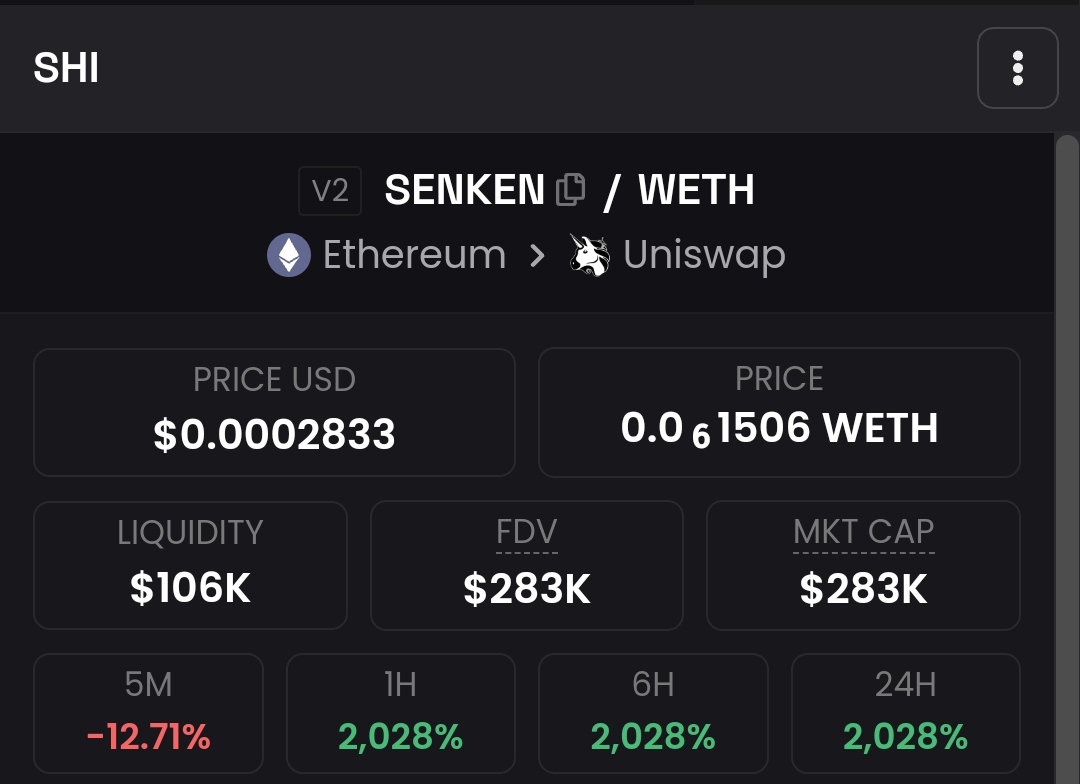 KlimbdotEth's tweet photo. Told you this will full send.

Dont paper hand it like a meme

$Senken $Panto $yShori are just getting started.

Rare gems on #Eth away from $pepe $aped type insider schemes. https://t.co/yhOpxXDUcZ