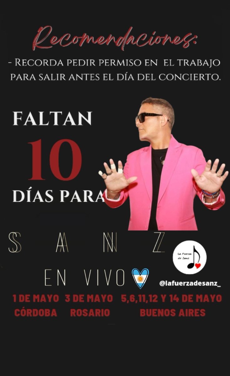 La Fuerza de Sanz AR ♪❤ 🇦🇷 tweet media