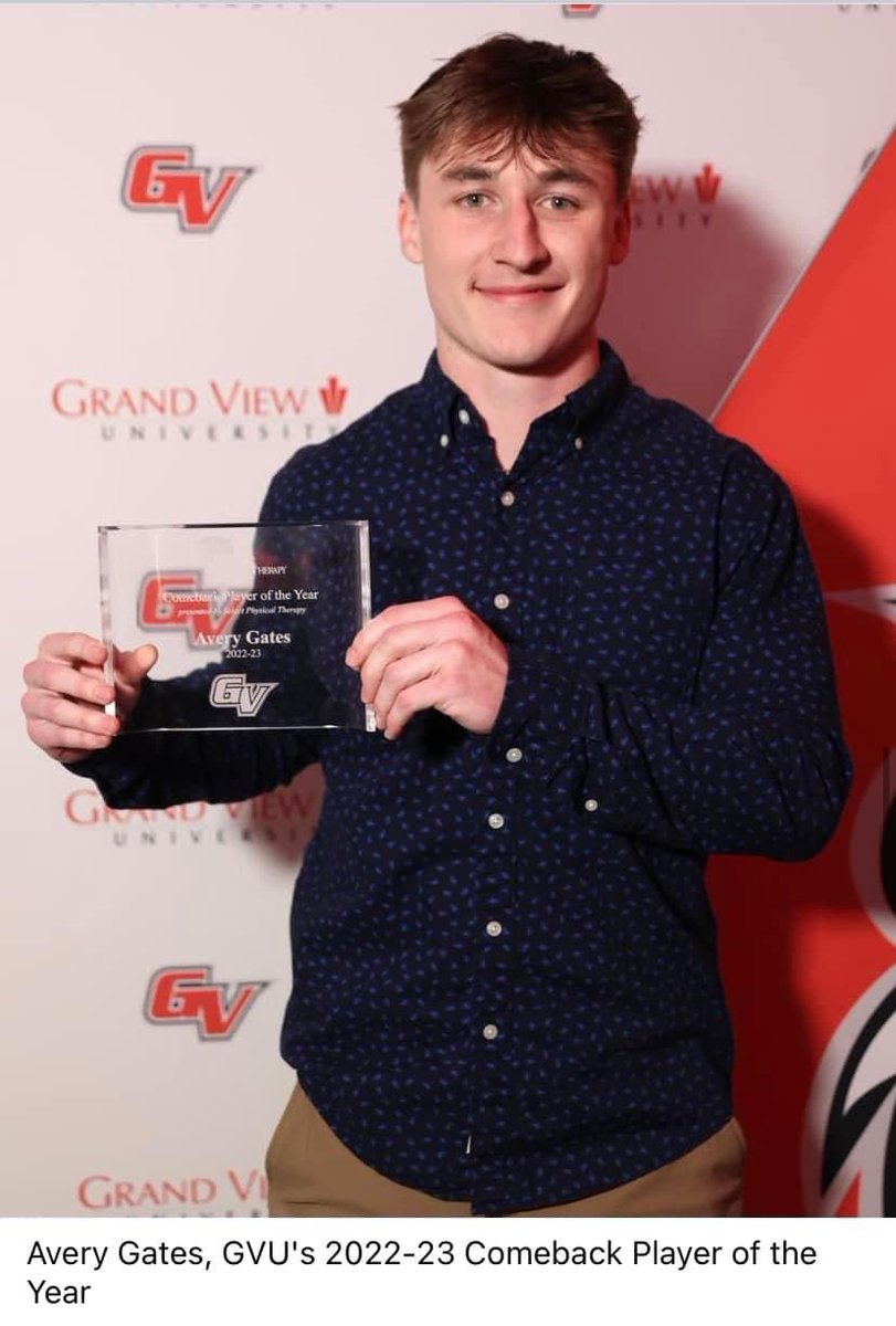 Congratulations to <a href="/averygates_/">Avery Gates</a> for winning the <a href="/VikingAthletics/">Viking Athletics</a> Comeback Athlete of the Year at the 1st Annual Viktor Awards. #3D