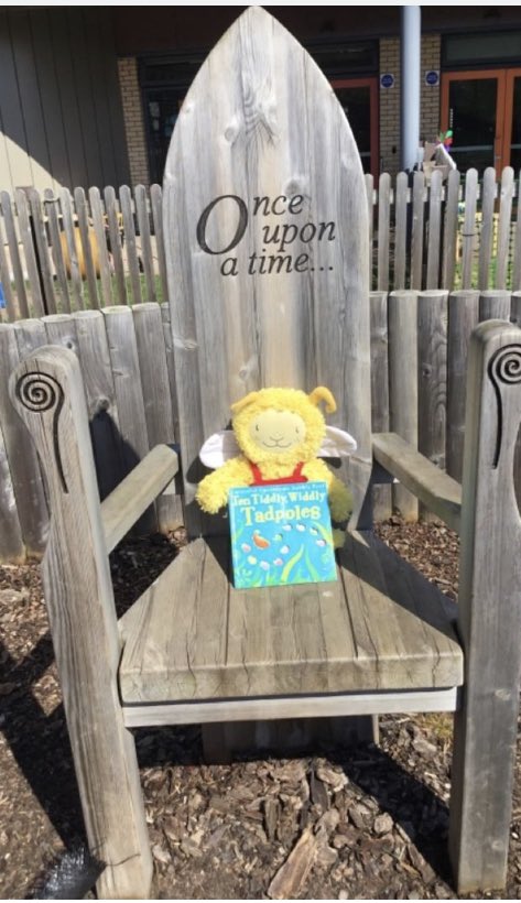 Bookbug enjoyed our outdoor Rhymetime session today in the Story Garden. Our next Rhymetime will be held Friday 5th May at 2pm 🕑 Hopeyou can join us! <a href="/scottishbktrust/">Scottish Book Trust</a> @Bookbug_SBT