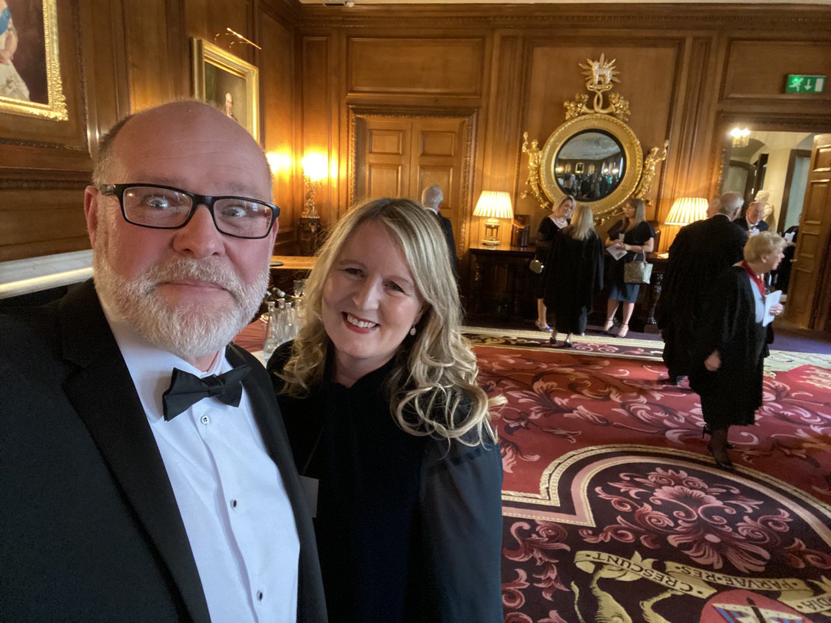 Proud to be accompanying my wife at The Worshipful Company of Educators Awards in London where she is picking up the award for Innovative Headteacher of the Year in alternative provision.