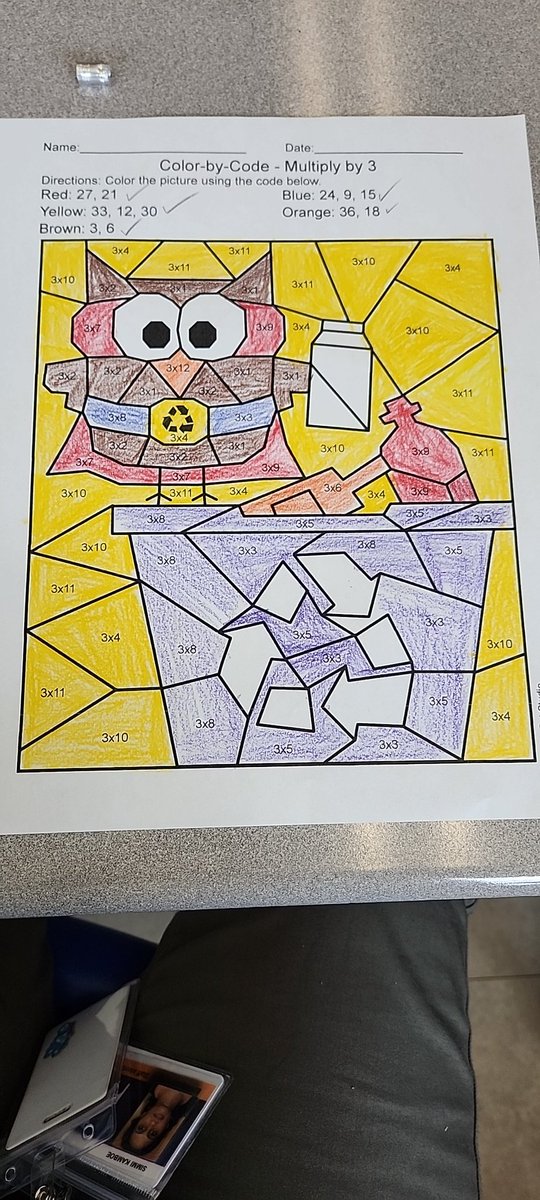 SKamboe's tweet photo. Who says math is not fun ! Me did it ! Happy Friday world.  #grade2fun #OodenawiPS https://t.co/YtuR6gGvq3