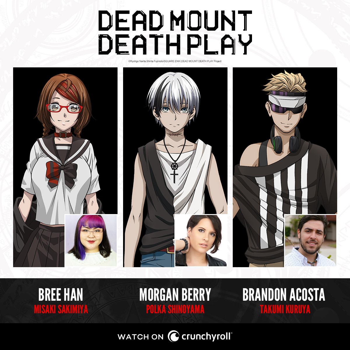 Dead Mount Death Play: 2ª parte estreia na Crunchyroll