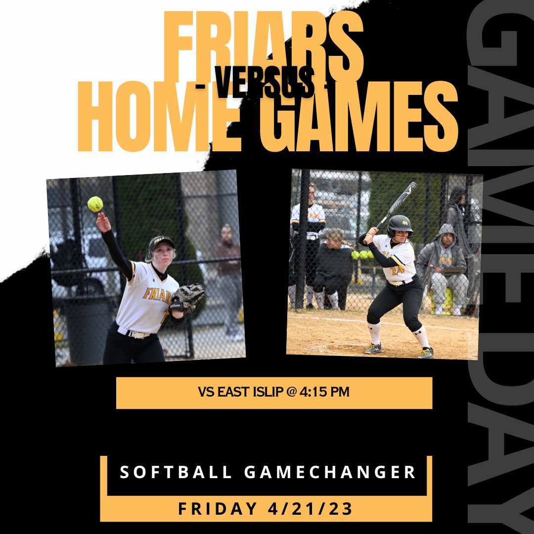 St. Anthony's Friars on Twitter "Varsity softball faces a strong nonleague competitor today