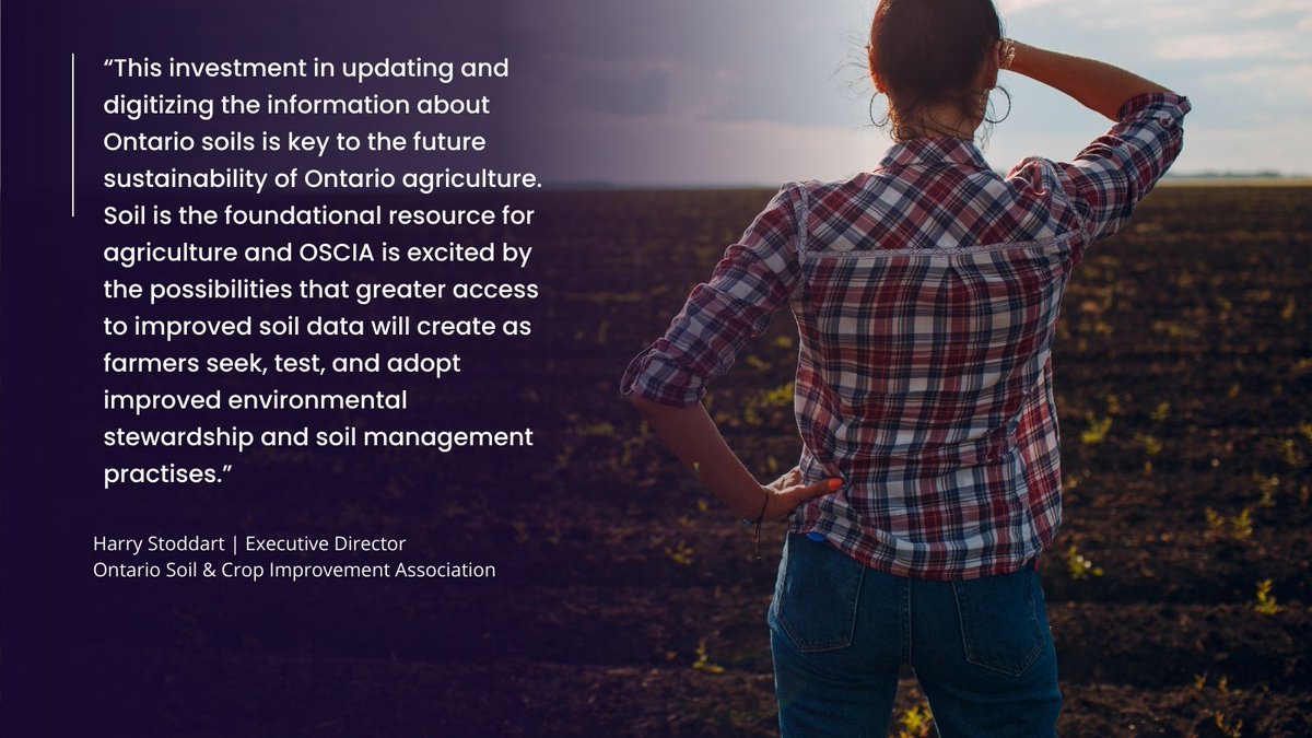 LisaThompsonPC's tweet photo. It's #SoilConservationWeek! 

Through the #ONBudget2023 we are ensuring that Ontario has the data, and the maps they need to keep soils healthy. 

Thank you @OntarioSoilCrop for the support.

#OntAg https://t.co/JaMdLGkdF9
