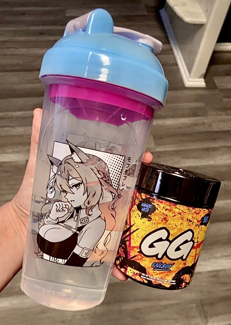 ffang411's tweet image. After 2 months my @FoxyReine Waifu Cup finally came in and I’m in love, I needed this pick me up! Yet again another flavor from @gamersupps that is chefs kiss 💋 now just to decide if I like the front or the back of my shaker more 😏 #ggarmy #gamersupps