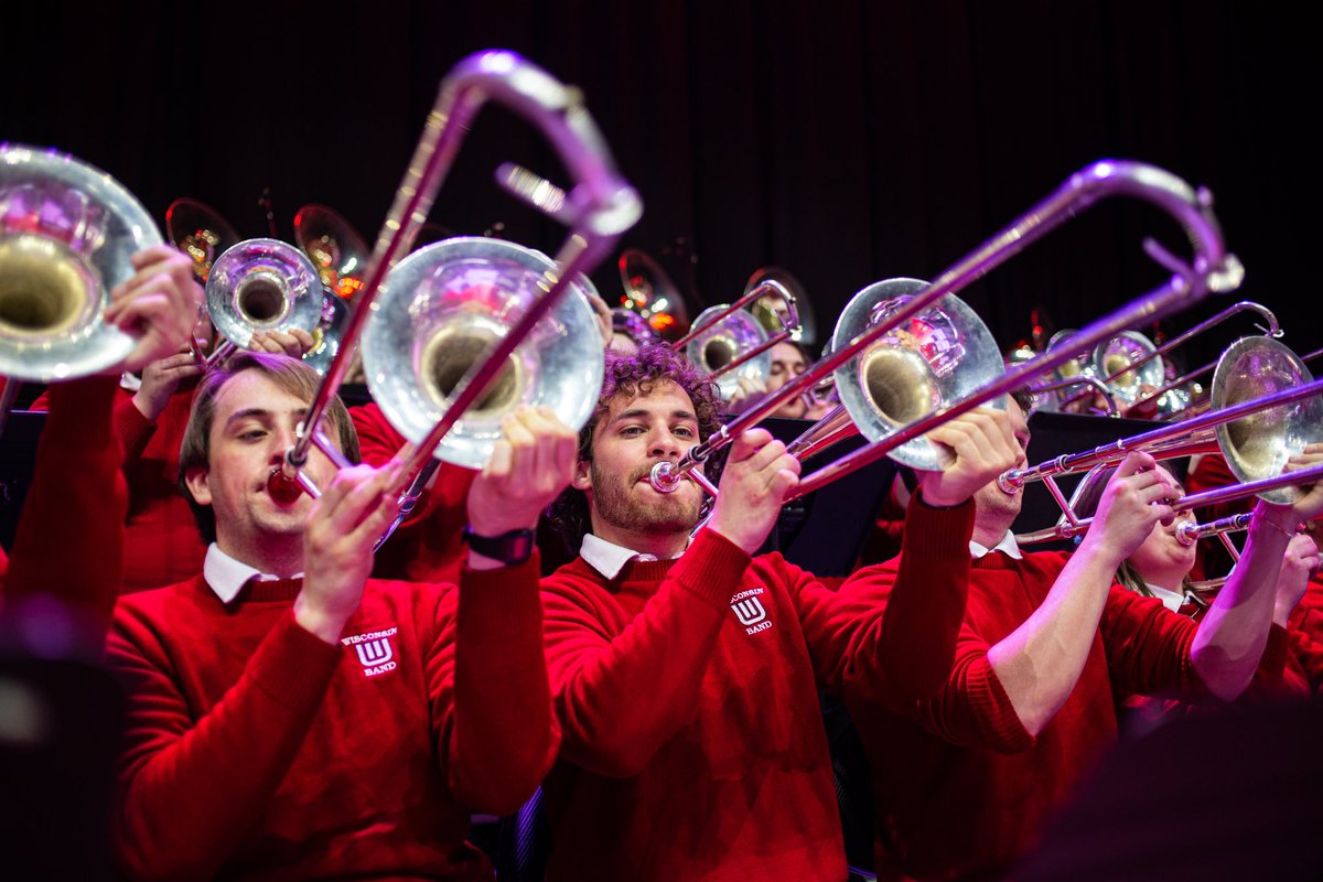 badgerband's tweet photo. A little sneak peek into the 2023 Varsity Band Concert. See you today and tomorrow here at the Kohl Center! Tickets are still available at the link in our bio!
#EatARock #OnWisconsin
📸: @pxphotography https://t.co/ycMjslMI1V