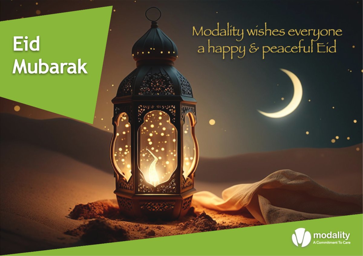 Modality wishes everyone a happy & peaceful Eid!