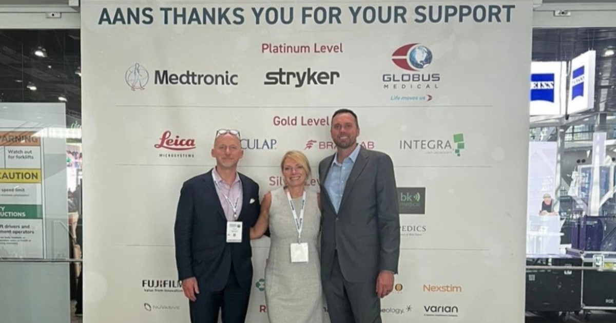 VESALIOcom's tweet photo. The Vesalio team is happy to attend the @AANSNeuro Conference in Los Angeles, April 21-24. If you're there, we'd love to see YOU!
#NeVa #DoTheDropZone #NeVaFirstPass #Stroke #NeVaVS4Vasospasm #neurointervention #AIS #AANS #BobBushok #LauraHamilton #SeanHylton https://t.co/LtChMEXIUC