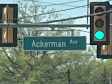 MKLakshman's tweet photo. Saw today that @CatalysisLutz is famous in Emerson, NJ. So much so that they have an Ackerman Ave. They just forgot the last n. https://t.co/YWQKYaFYhY