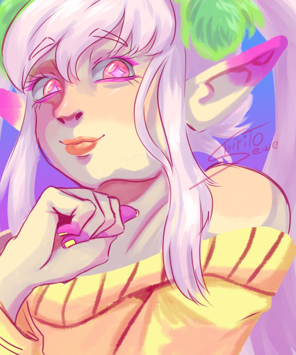 ShiritoEwwe's tweet photo. A practice and drawing to distract yourself a little...

She es Phi https://t.co/EM9m3PDSTl
