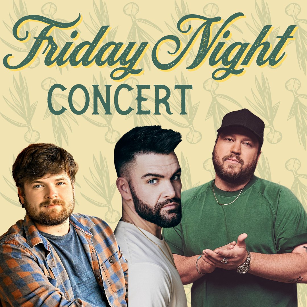 vidonionfest's tweet photo. Tonights concert features Mitchell Tenpenny, Dylan Scott &amp; Clayton Hackle. Who's ready?! 🙌🎶 https://t.co/uMuEtqjJAt