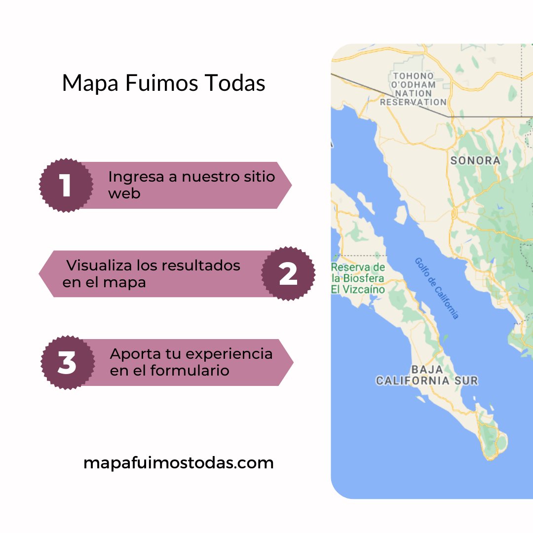 Mapa Fuimos Todas tweet media