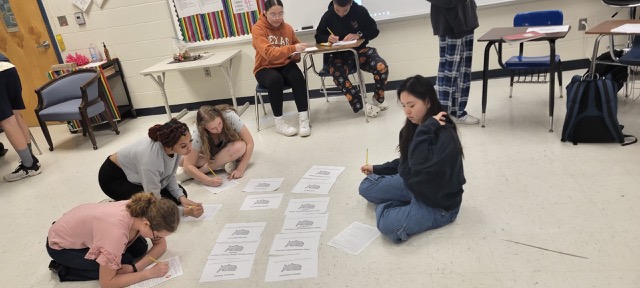 LDB_SocSt's tweet photo. U.S. History Rotation Review Day ✅ LD Bell is gonna ace that EOC! Thank you to students and faculty for making it a great day to engage &amp; review!  Special thanks to our faculty friends in other departments who helped make the day a success.  #historymatters #BELLieve https://t.co/PQiucckxxJ