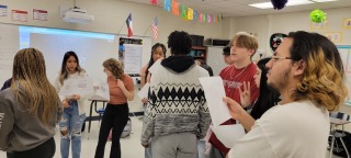 LDB_SocSt's tweet photo. U.S. History Rotation Review Day ✅ LD Bell is gonna ace that EOC! Thank you to students and faculty for making it a great day to engage &amp; review!  Special thanks to our faculty friends in other departments who helped make the day a success.  #historymatters #BELLieve https://t.co/PQiucckxxJ
