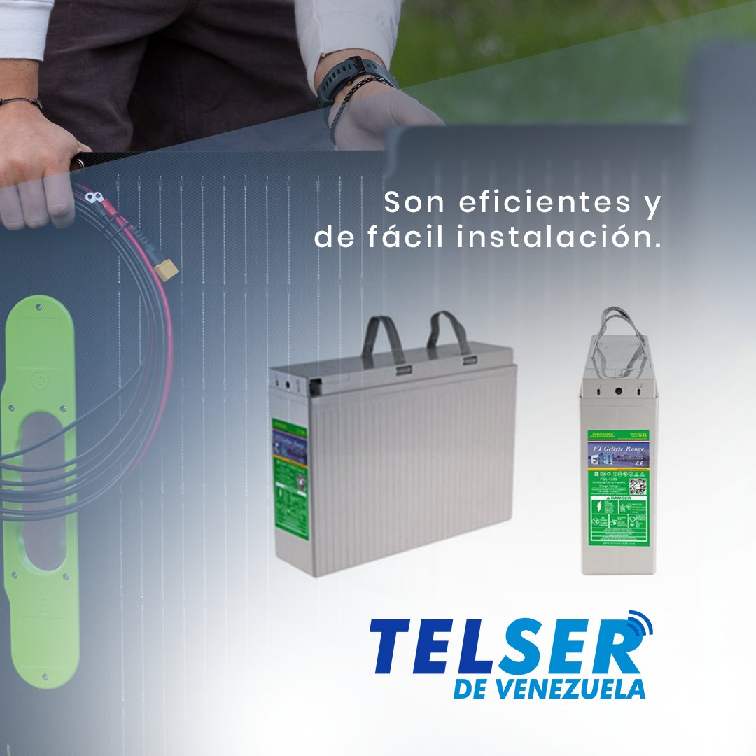 TelserVzla's tweet photo. 3 Ventajas de Usar Baterías Solares. Solicita una cotización en https://t.co/9bfPDhGjV2… para adquirir nuestras soluciones de energía. #energía #energialectrica #baterias #bateriassolares #energiasolar #generadores #panelsolar #everexceed #almacenamientodeenergía https://t.co/WM3Z2vJ7OM