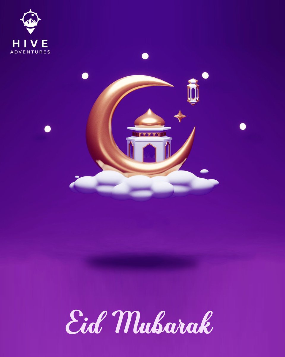 hiveadventures's tweet photo. Eid Mubarak to all Hivers! May Allah fulfill all your dreams and hopes. 

#hiveadventures #hiveadventure #eidmubarak #eidalfitr #eid #abuja #lagos #nigeria #abujatwittercommunity #eidmubarak2023🌙🕌❤️ #eidmubarak2023 https://t.co/hjYKYP0xIk
