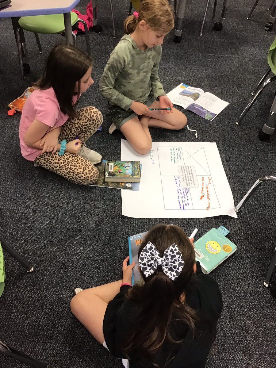 MrsCollinsHale's tweet photo. In Shared we read The Tropical Rain Belt and came up with the main idea. Students independently chose a key detail and then shared their thinking with their group. Then students had to decide which was the best detail to share with the class. #placematstrategy @halewolves54 https://t.co/cuvFyEKCLm
