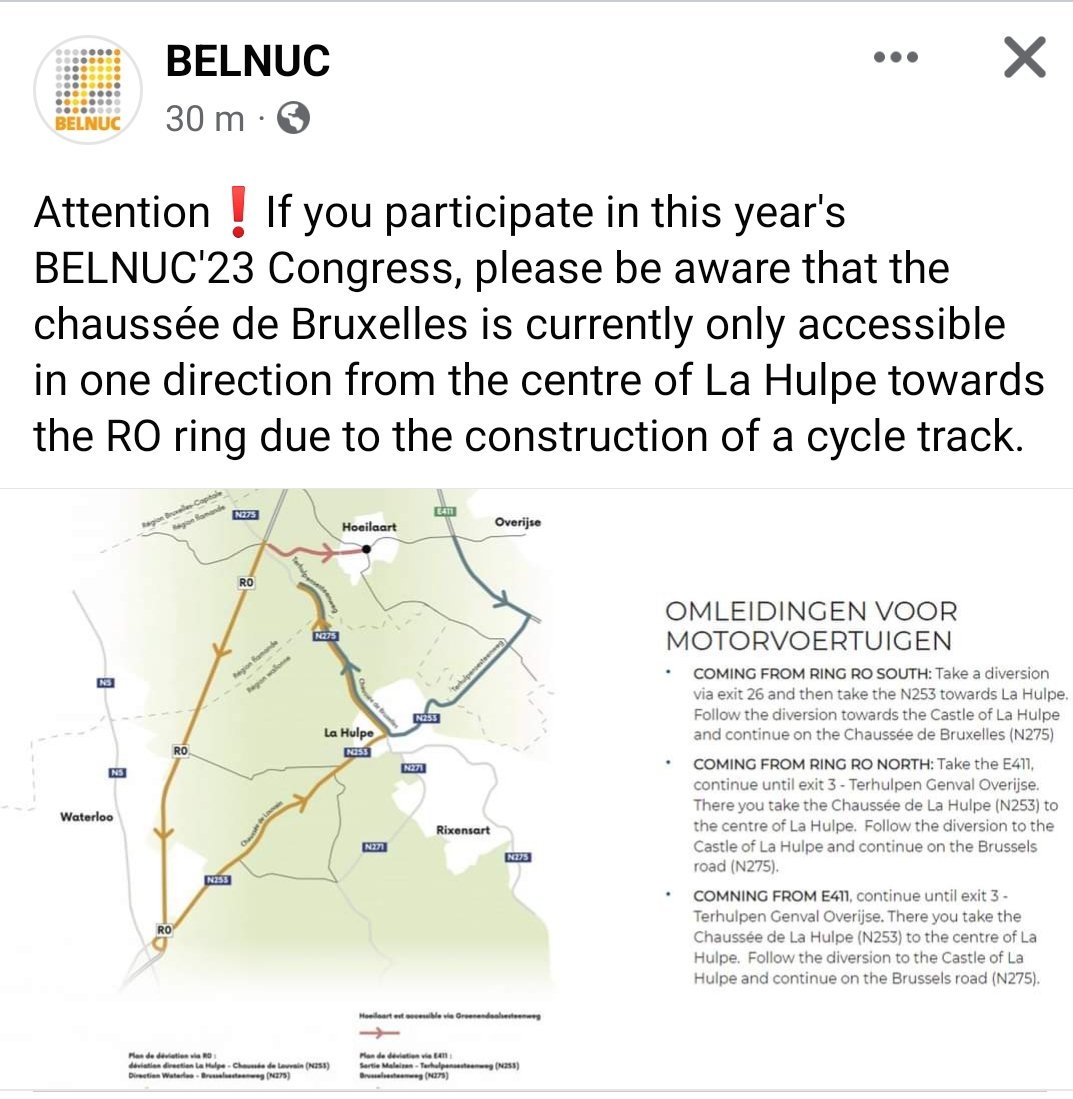 belnuc's tweet photo. Tomorrow is the big day, Belnuc'23! We hope to see many of you there... (And we'll try to post some updates during the day too!) (Feel free to join, using #belnuc23) https://t.co/a0nxxm8xjC